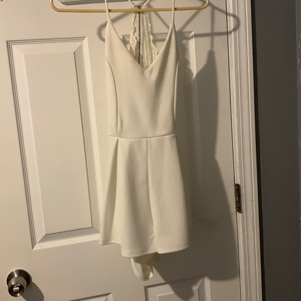 white romper